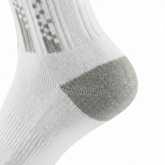 Padel Socks Crew White/Grey