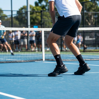 Chaussettes de Tennis Crew Lite Noir/Gris