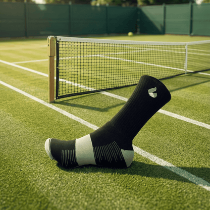 Chaussettes de Tennis Crew Lite Noir/Gris