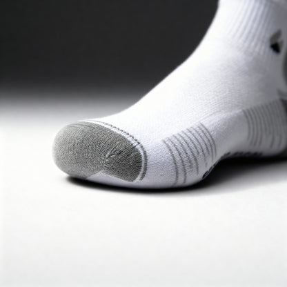 Running Socks Ankle White/Grey